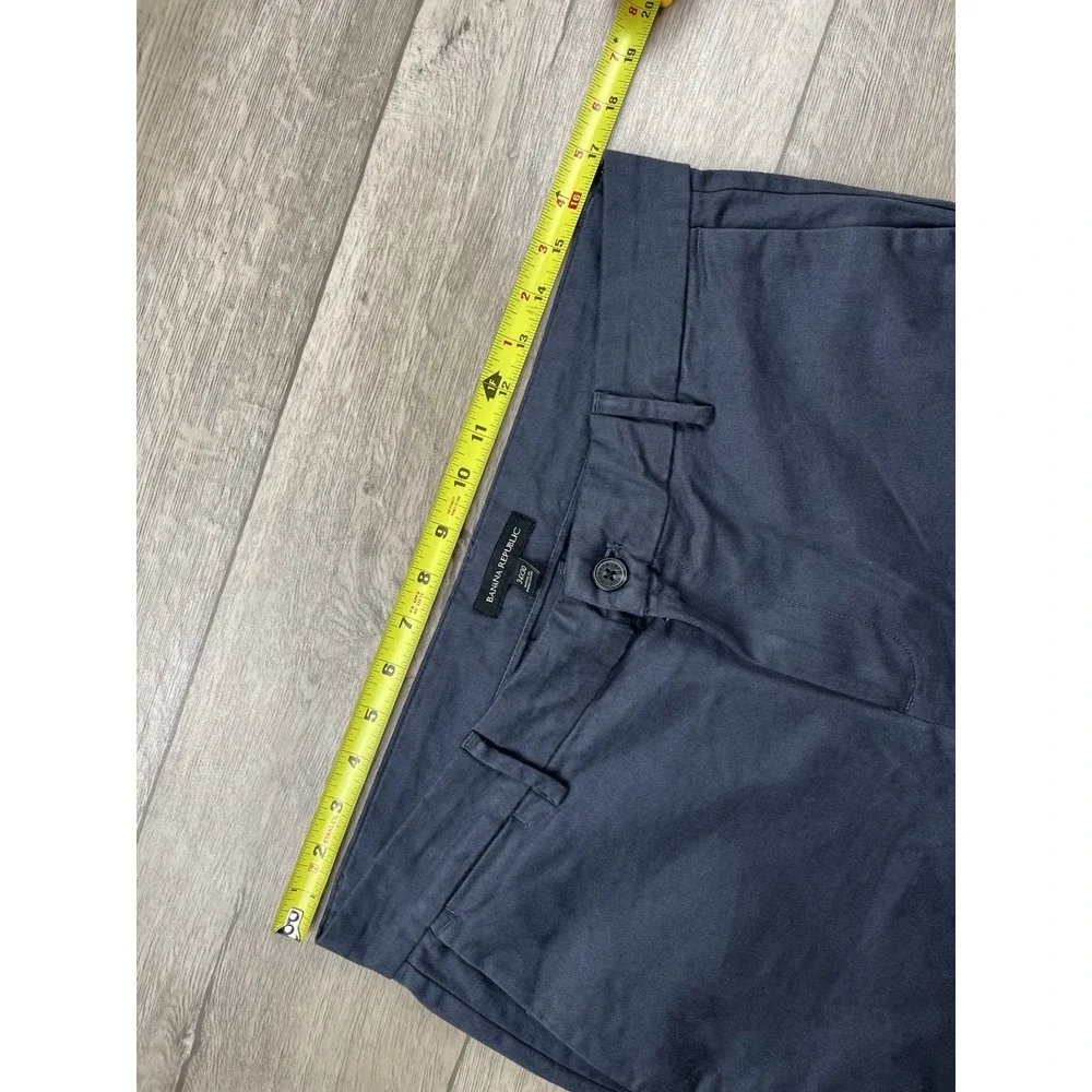 Banana Republic Men's 34X30 Dark Grey Mason Chino Pants